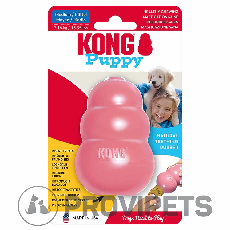 Kong Perro Caucho Puppy Portapasabocas Medium 4