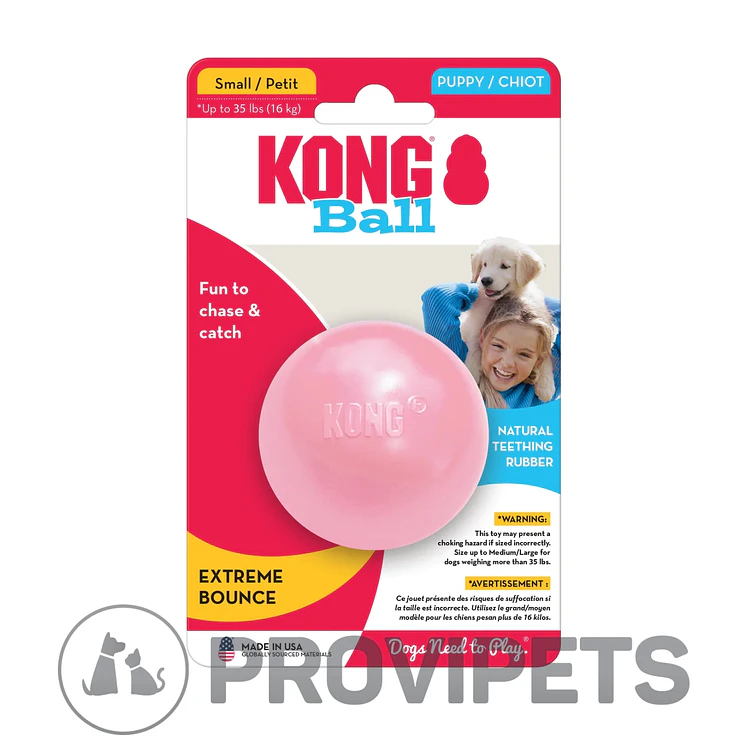 Kong Perro Caucho Puppy Pelota Small 4