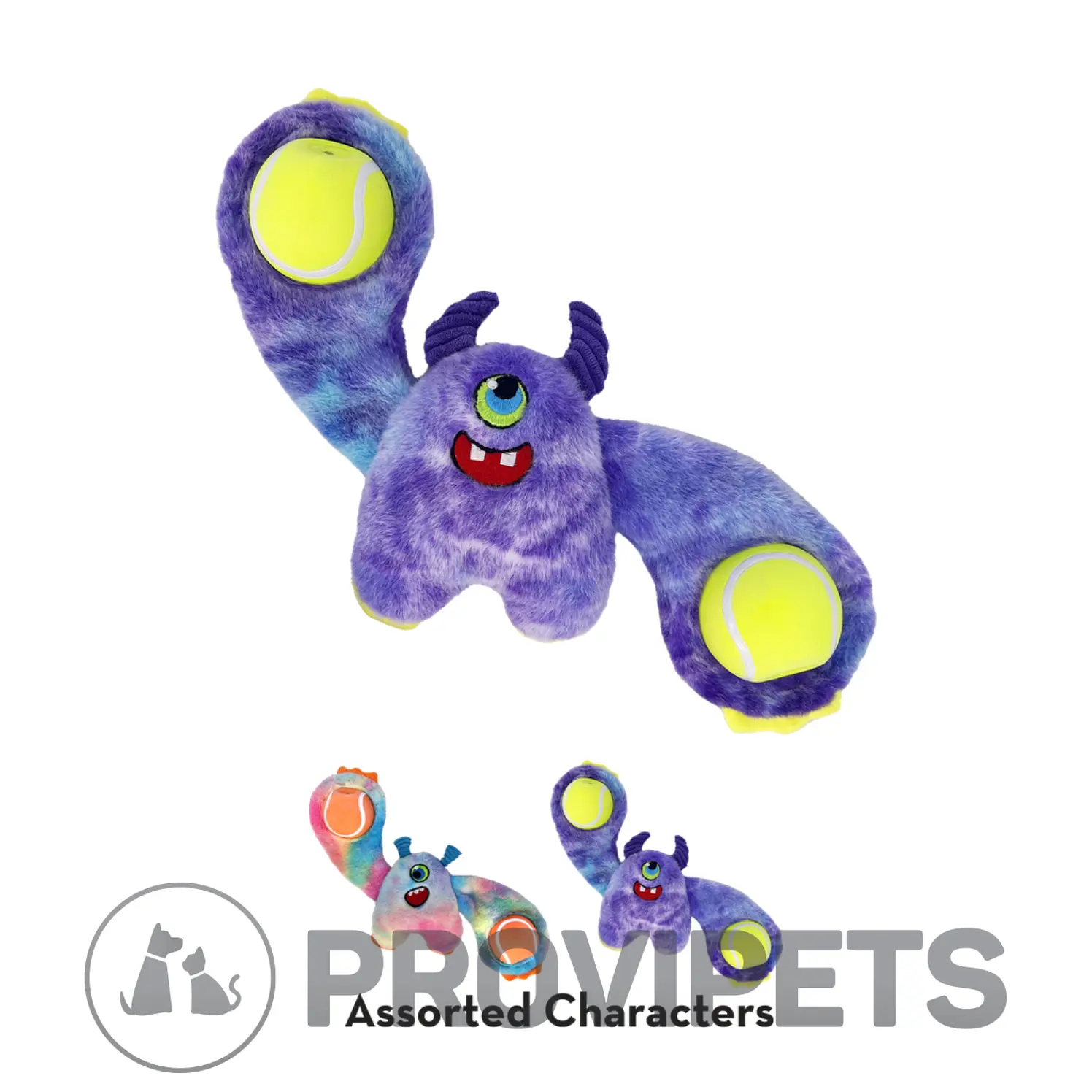 Kong Perro Peluche Woozles Monster Medium 2