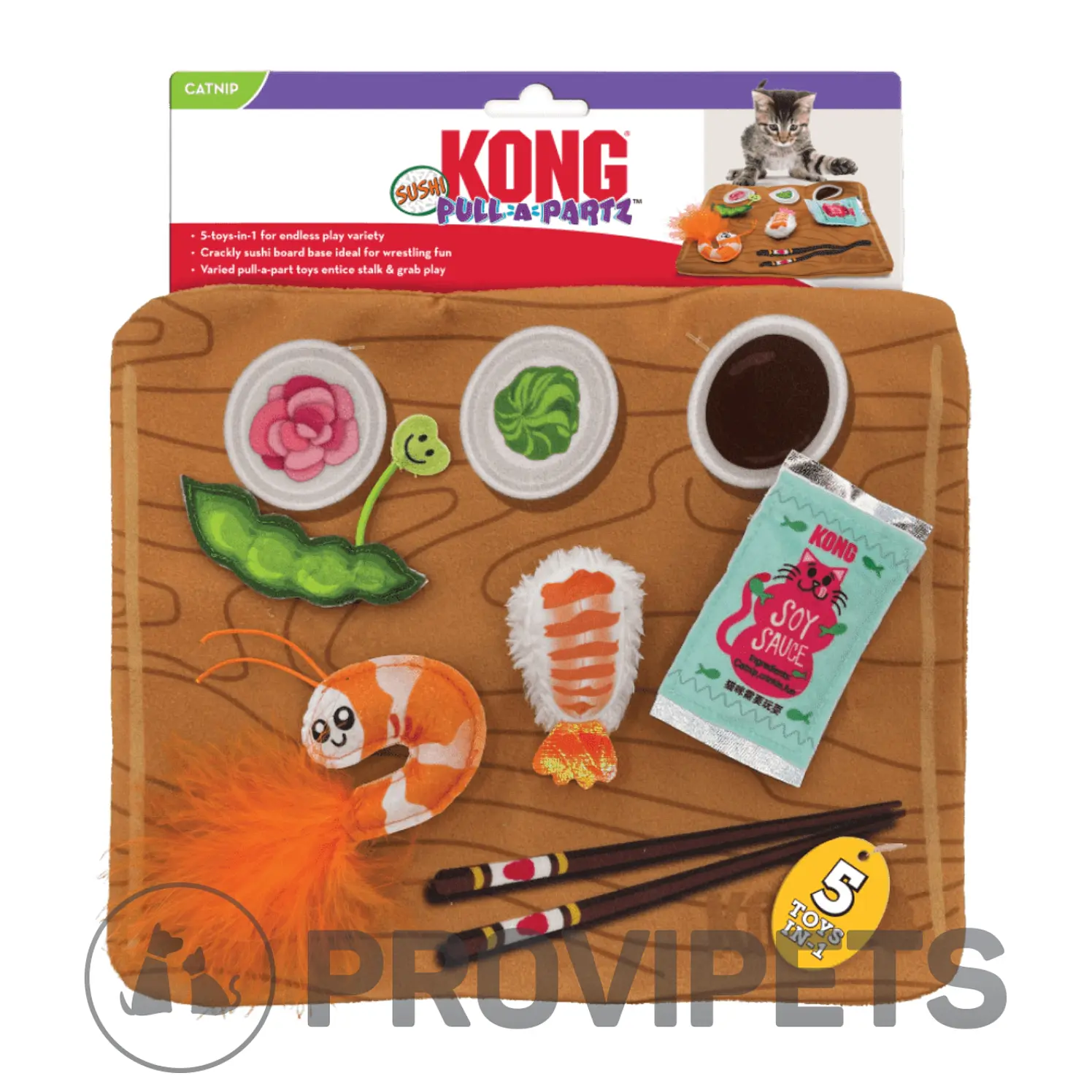 Kong Gato Pull A Partz Sushi 2