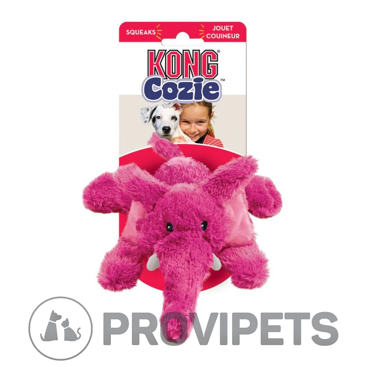 Kong Perro Peluche Cozie Elefante Small 2