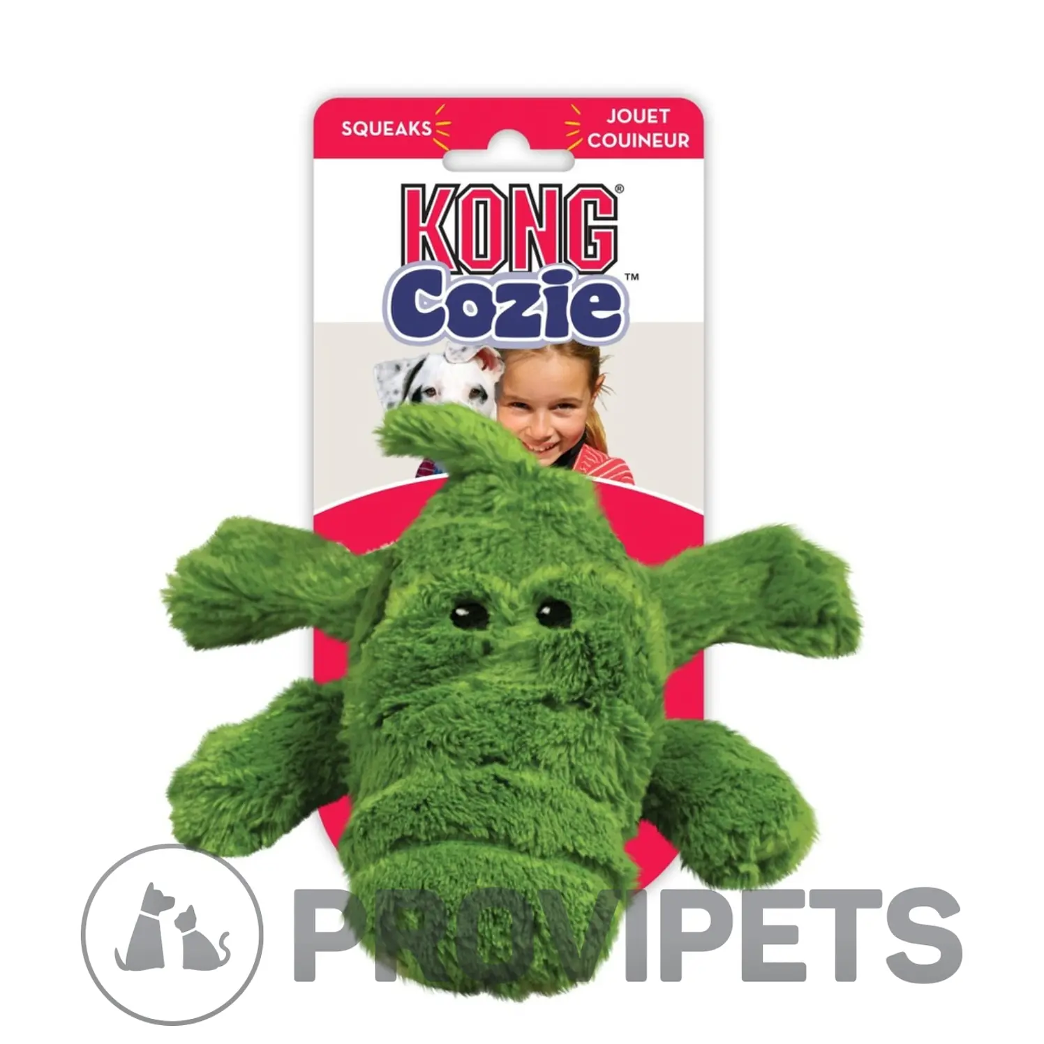 Kong Perro Peluche Cozie Cocodrillo Medium 2