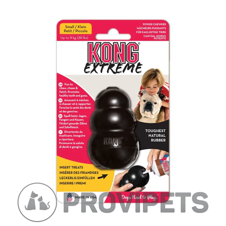 Kong Perro Caucho Extreme Portapasabocas Small 2