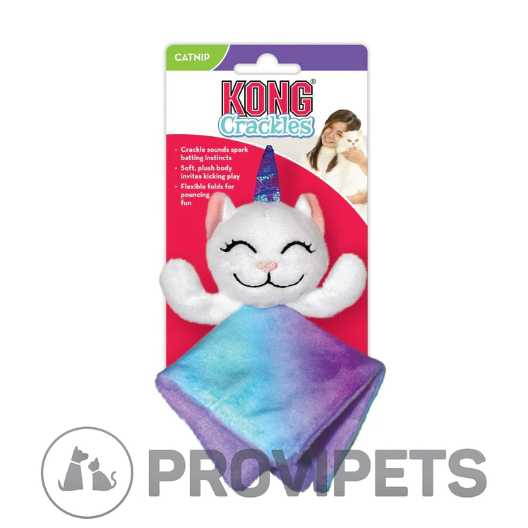 Kong Gato Juguete Crackles Gato Unicornio 2