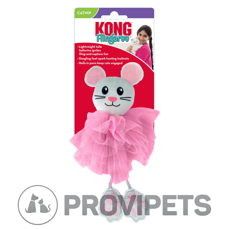 Kong Gato Juguete Flingaroo Tutu Raton Surtido 2