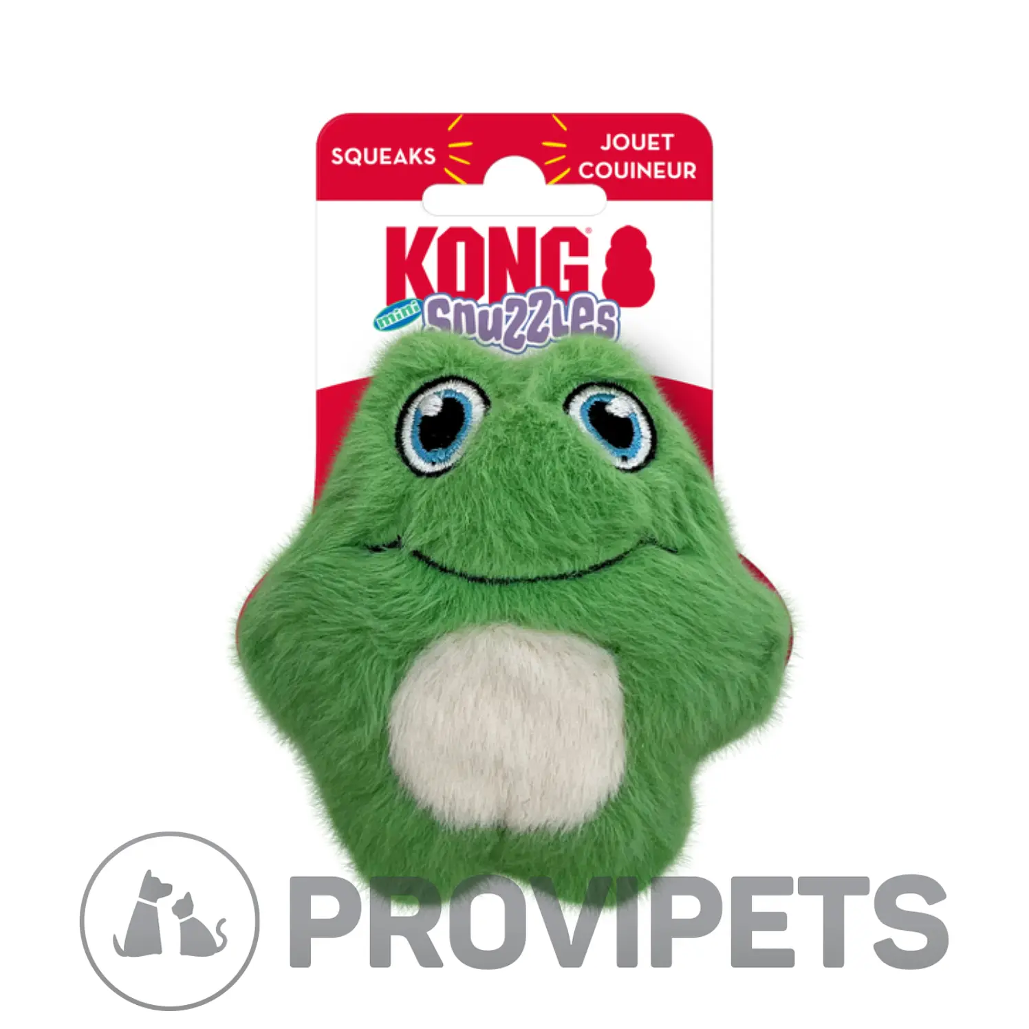 Kong Perro Peluche Snuzzles Mini Sapo Xsmall 2