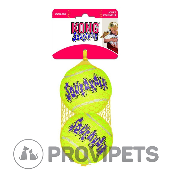 Kong Perro Squeak Air Pelota Large X2 1