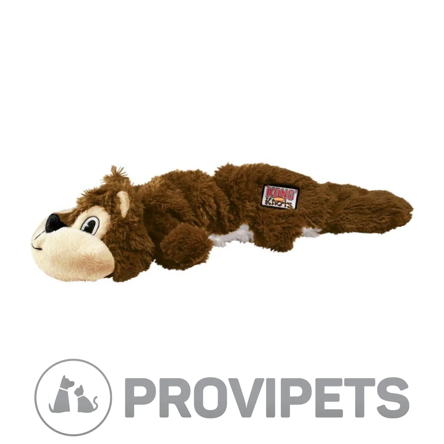 Kong Perro Peluche Scrunch Knots Ardilla Small Medium 2