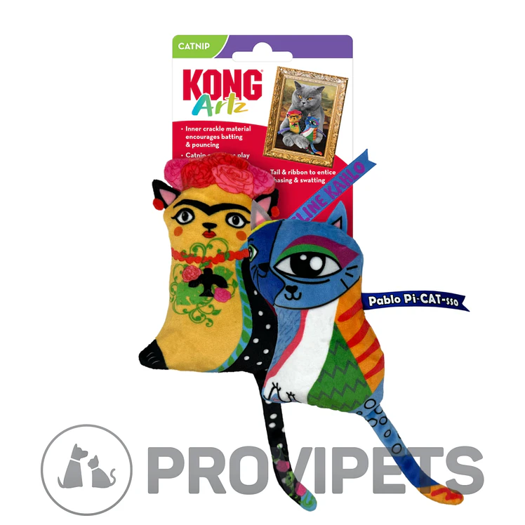 Kong Gato Peluche Artes X 2 Kahlo Picasso 2