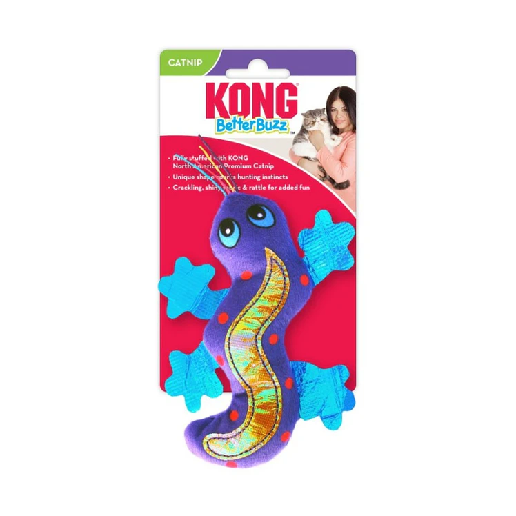 Kong Gato Peluche Buzz Gecko 1