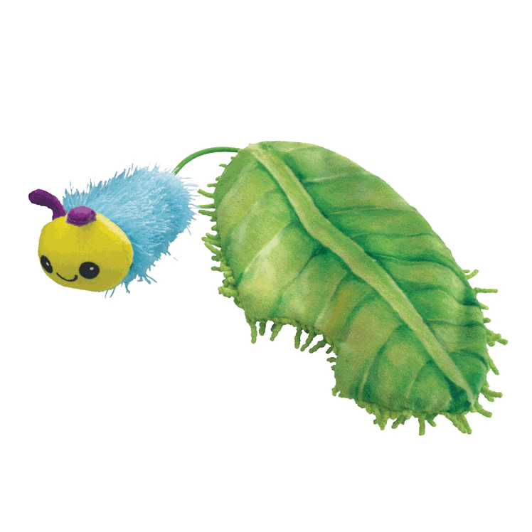 Kong Gato Juguete flingaroo Caterpillar Oruga 1