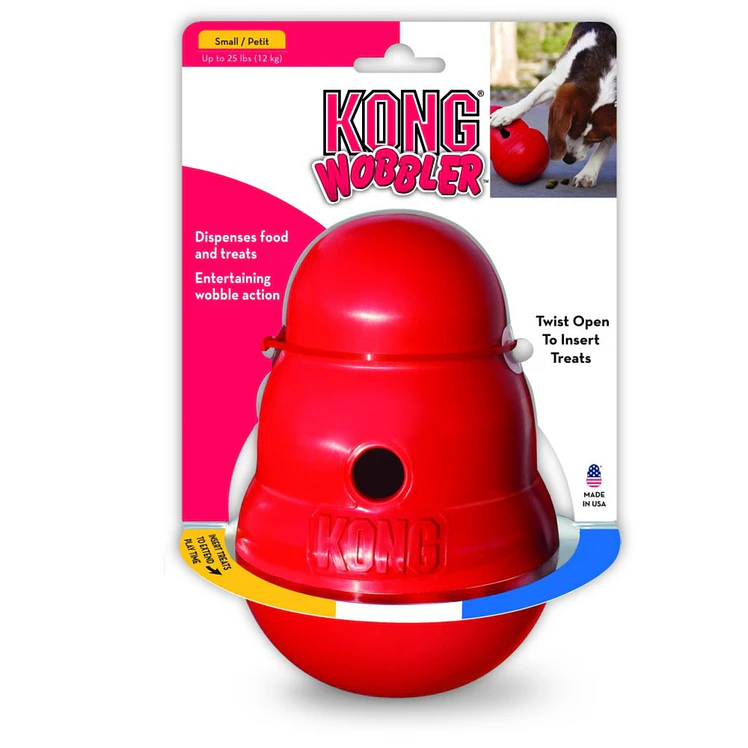 Kong Perro Caucho Wobbler Small Medium 1