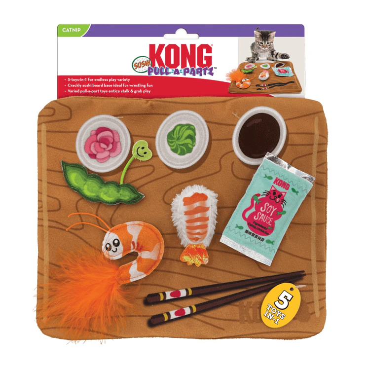 Kong Gato Pull A Partz Sushi 1