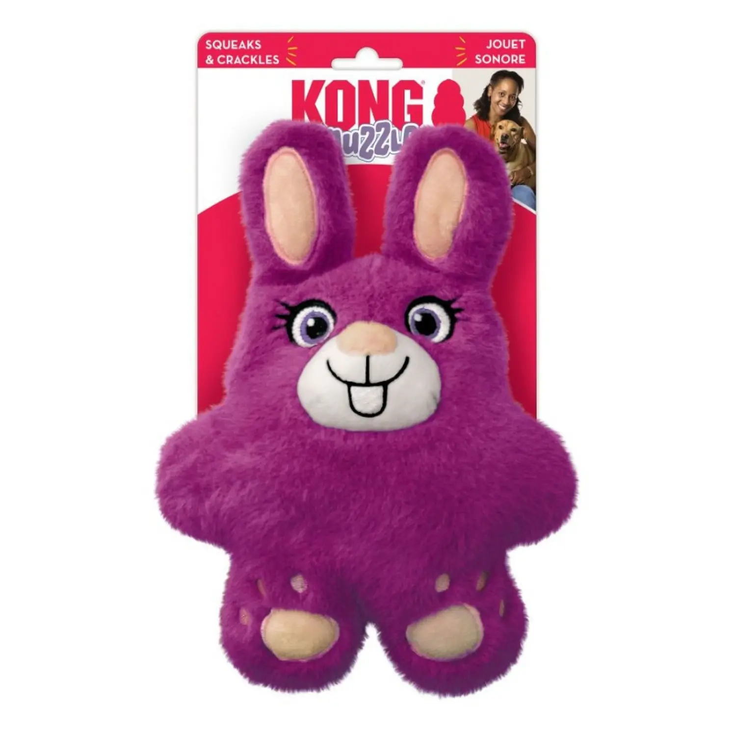 Kong Perro Peluche Snuzzles Conejo Medium 1