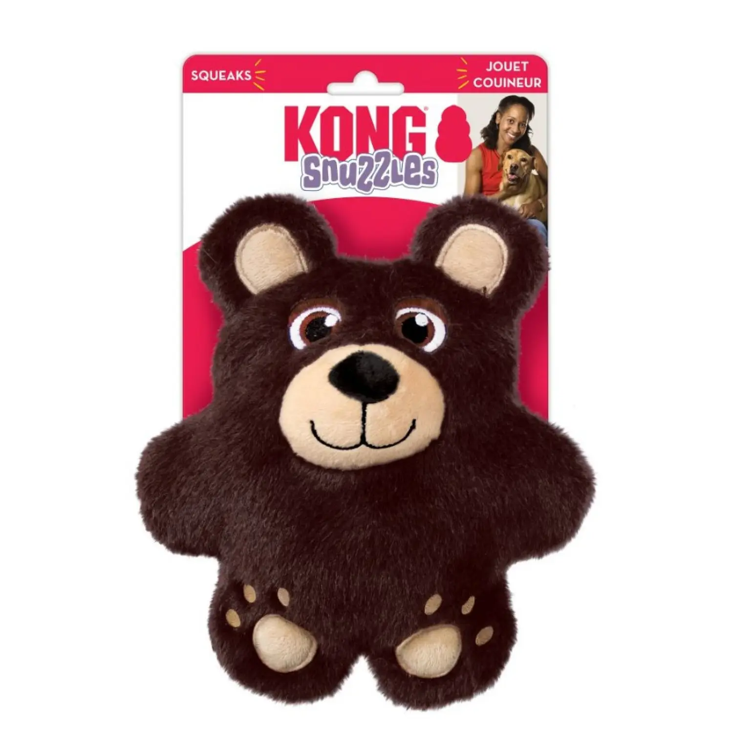 Kong Perro Peluche Snuzzles Oso Medium 1