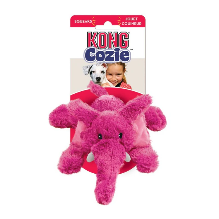 Kong Perro Peluche Cozie Elefante Small 1