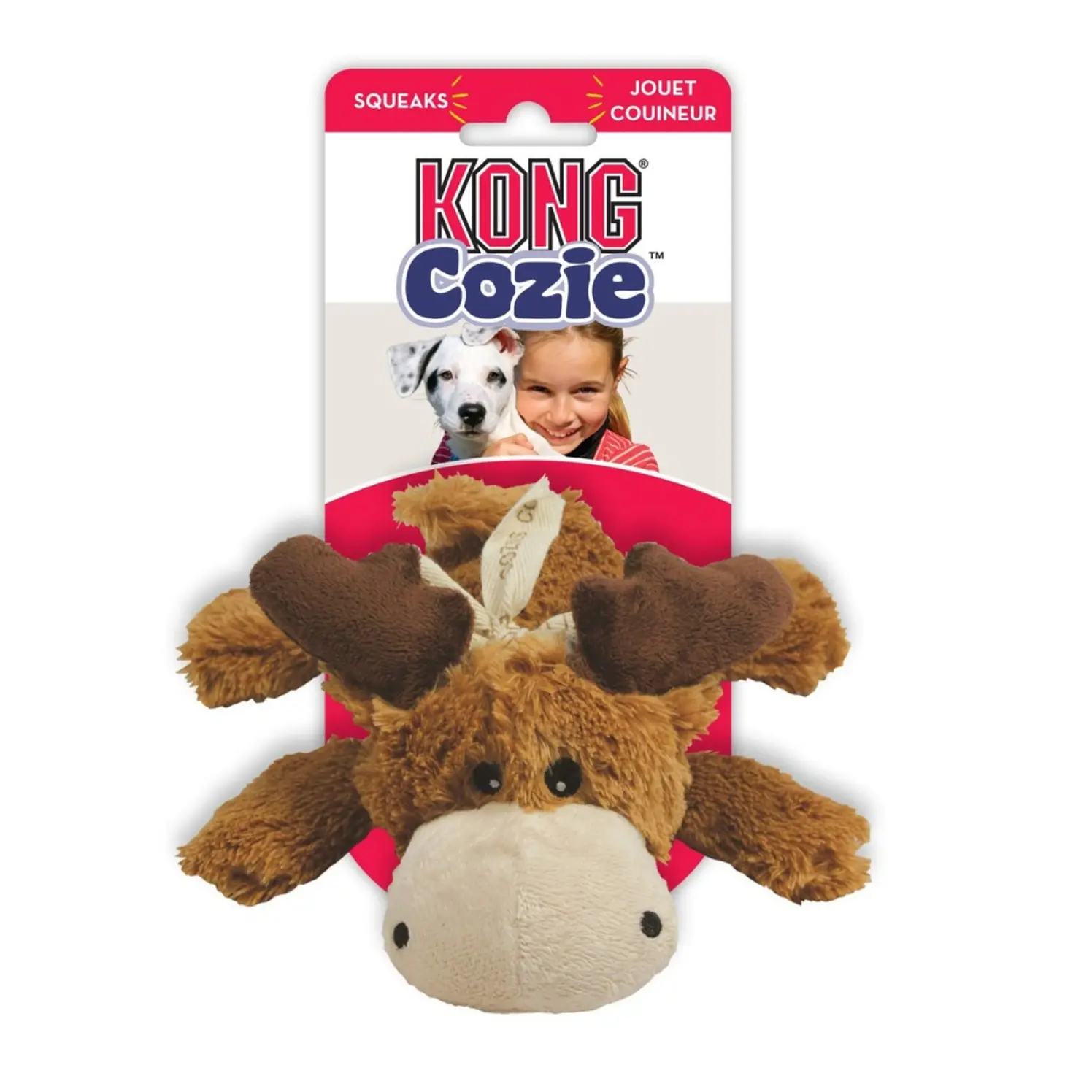 Kong Perro Peluche Cozie Alce Small 1