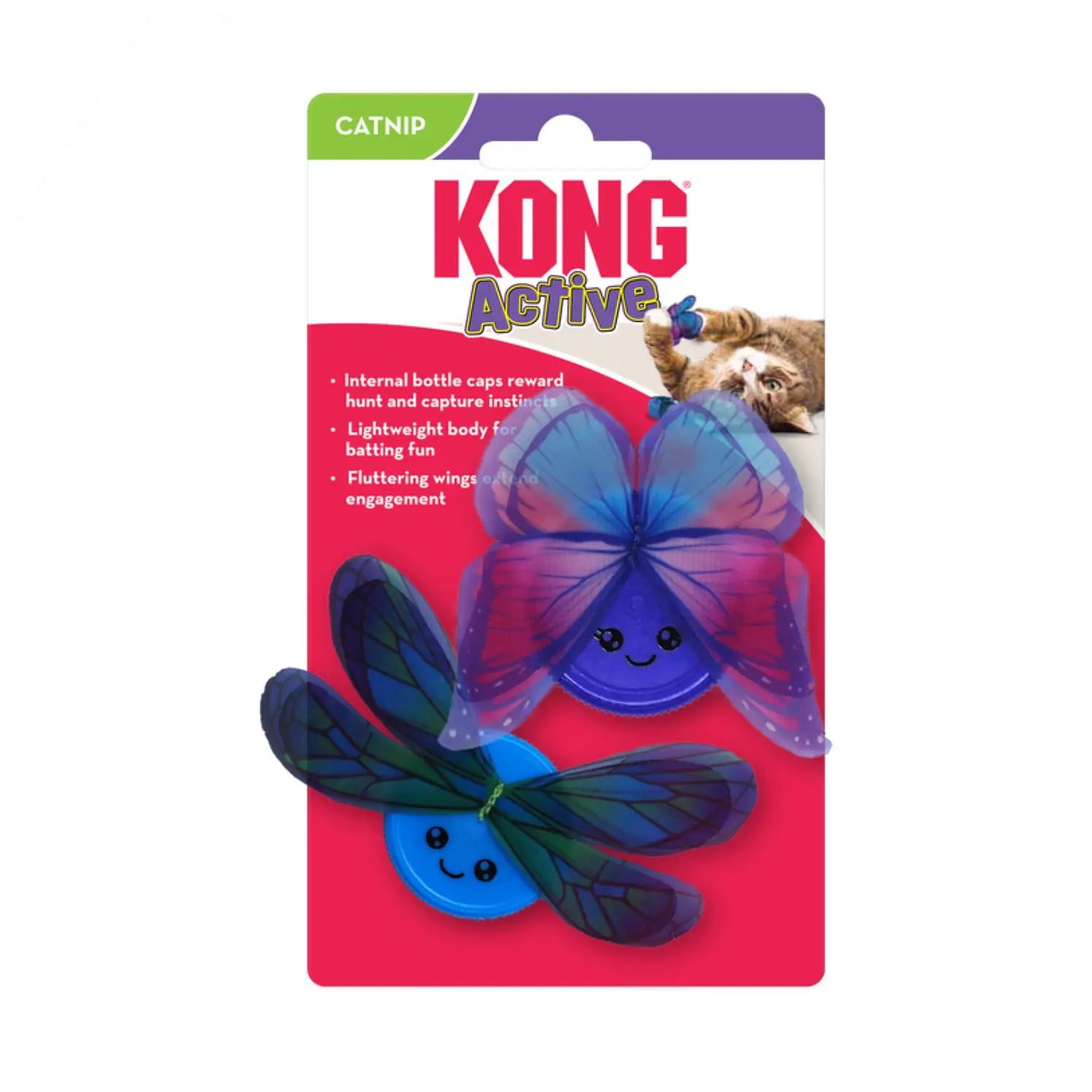 Kong Gato Juguete Active Capz X 2 1