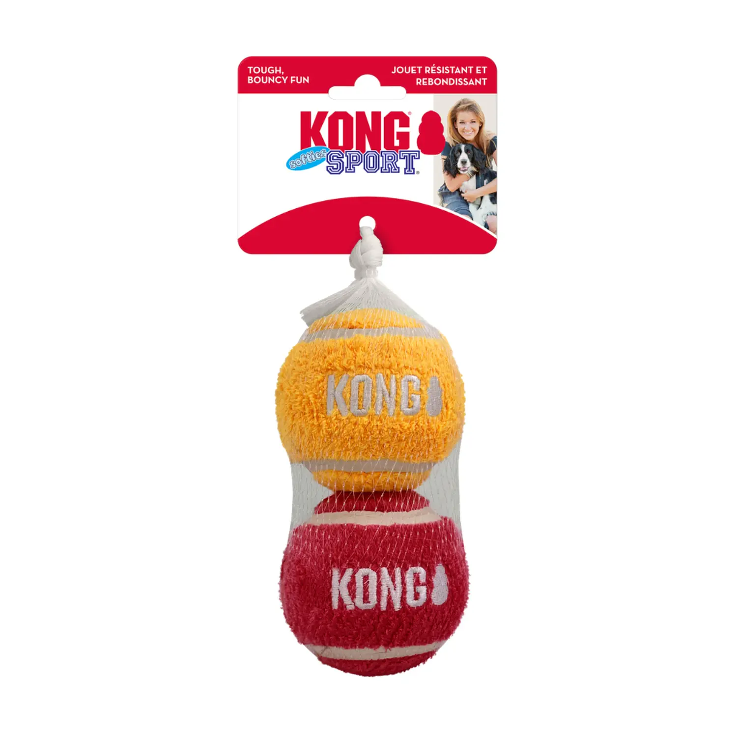 Kong Perro Softies Sports Balls Pelota Large X2 1