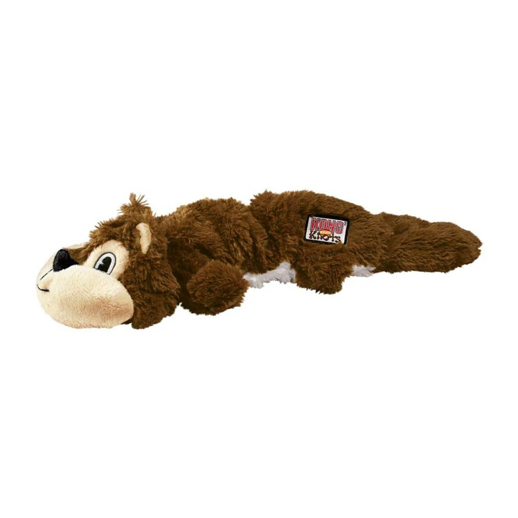 Kong Perro Peluche Scrunch Knots Ardilla Small Medium 1