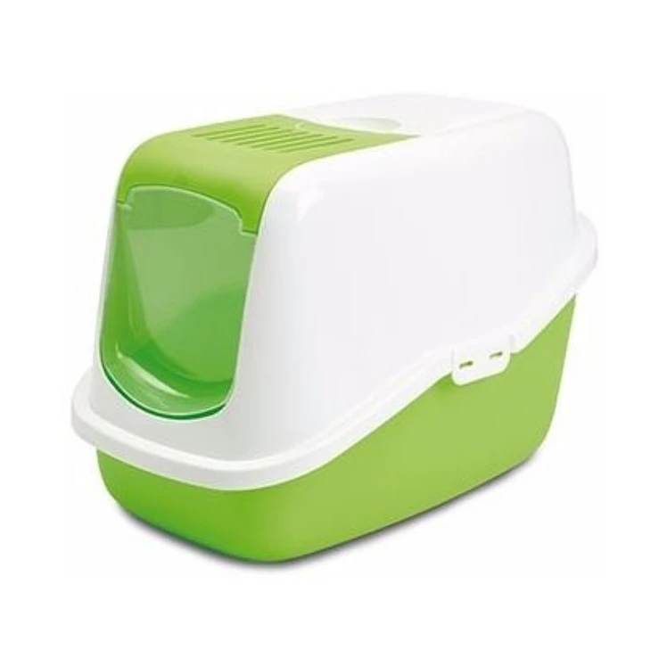 Arenero Gatos Savic Nestor Verde Limon Grande