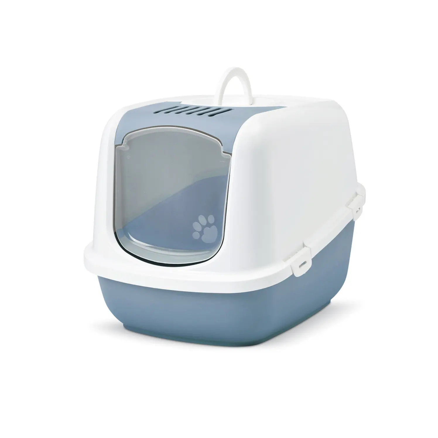 Arenero Sanitario Gatos Savic Nestor Azul Cobre Jumbo 1