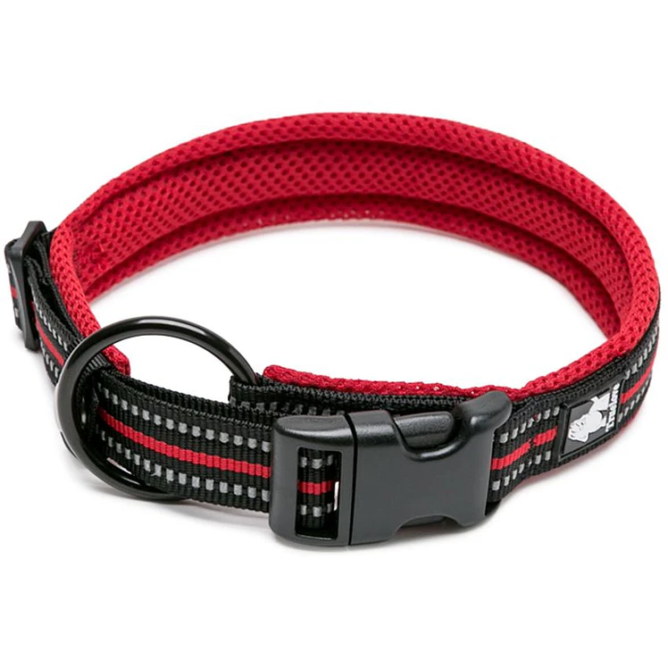 Truelove Collar Perros Acolchado Reflectivo Rojo M 1