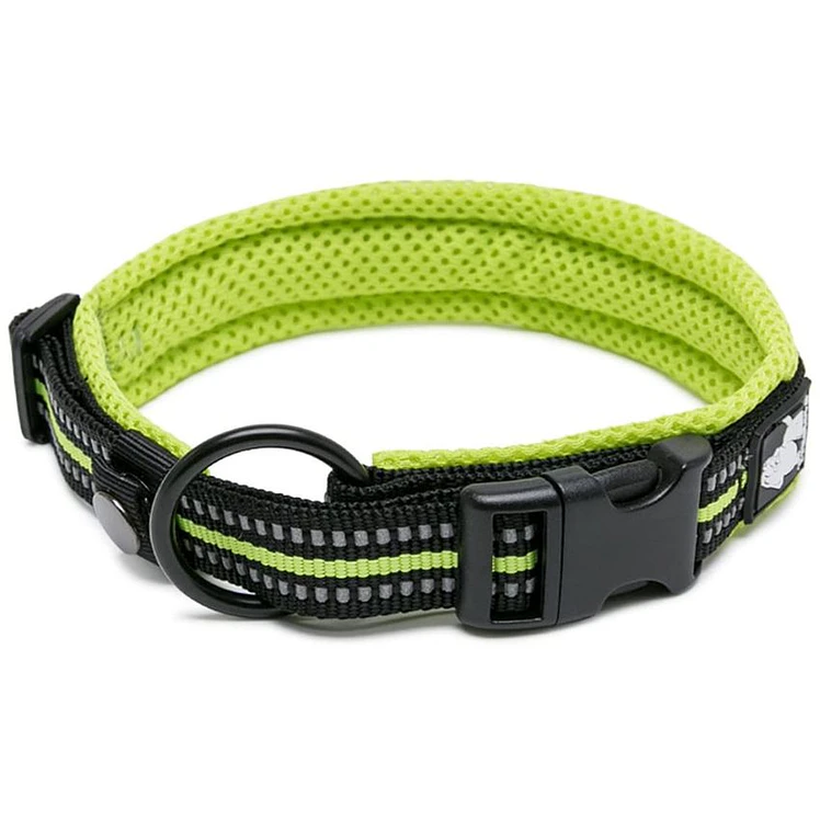 Truelove Collar Perros Acolchado Reflectivo Neon L 1
