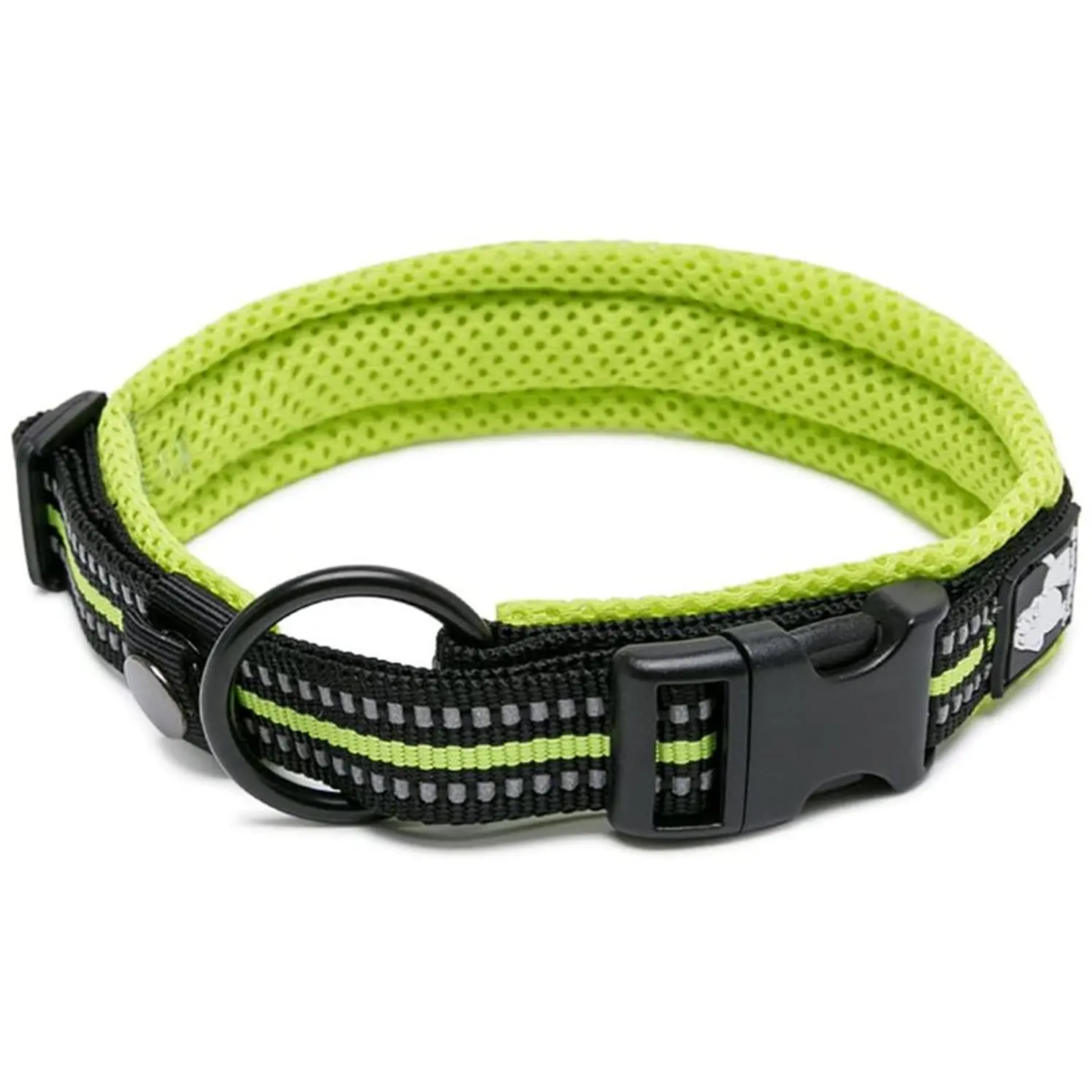 Truelove Collar Perros Acolchado Reflectivo Neon XL 1