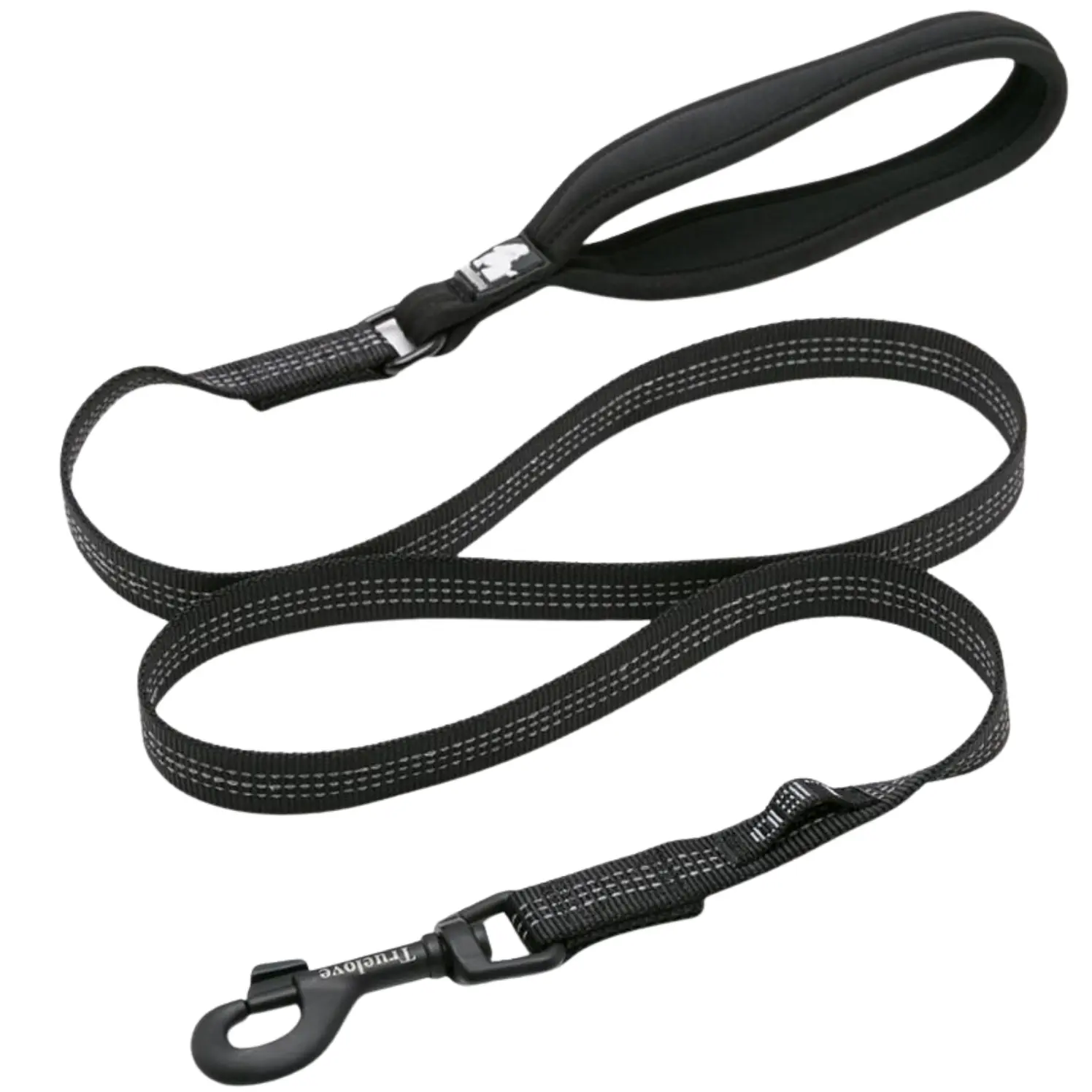 Correa Truelove Nylon Neopreno Reflectiva Negra S 1