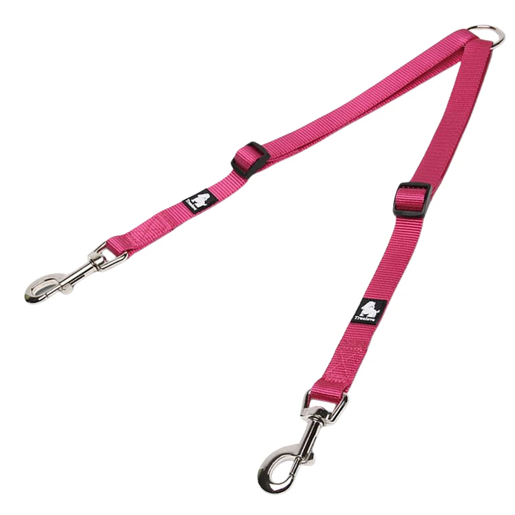 Correa Truelove Doble Gancho Nylon Fucsia L 1