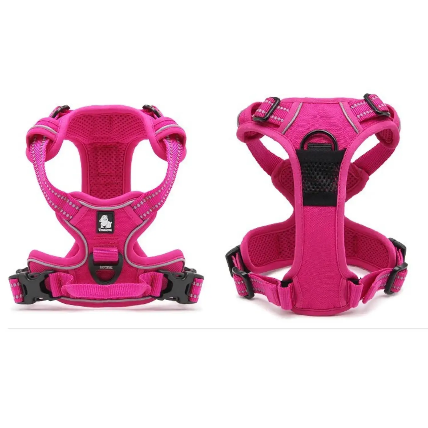 Arnés Truelove Perros Ajustable Reflectivo Fucsi L 5