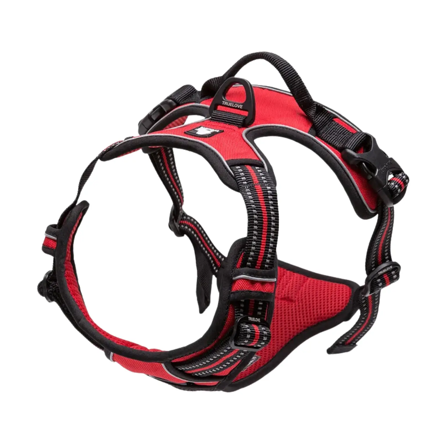 Arnés Truelove Perros Ajustable Reflectivo Rojo M 1