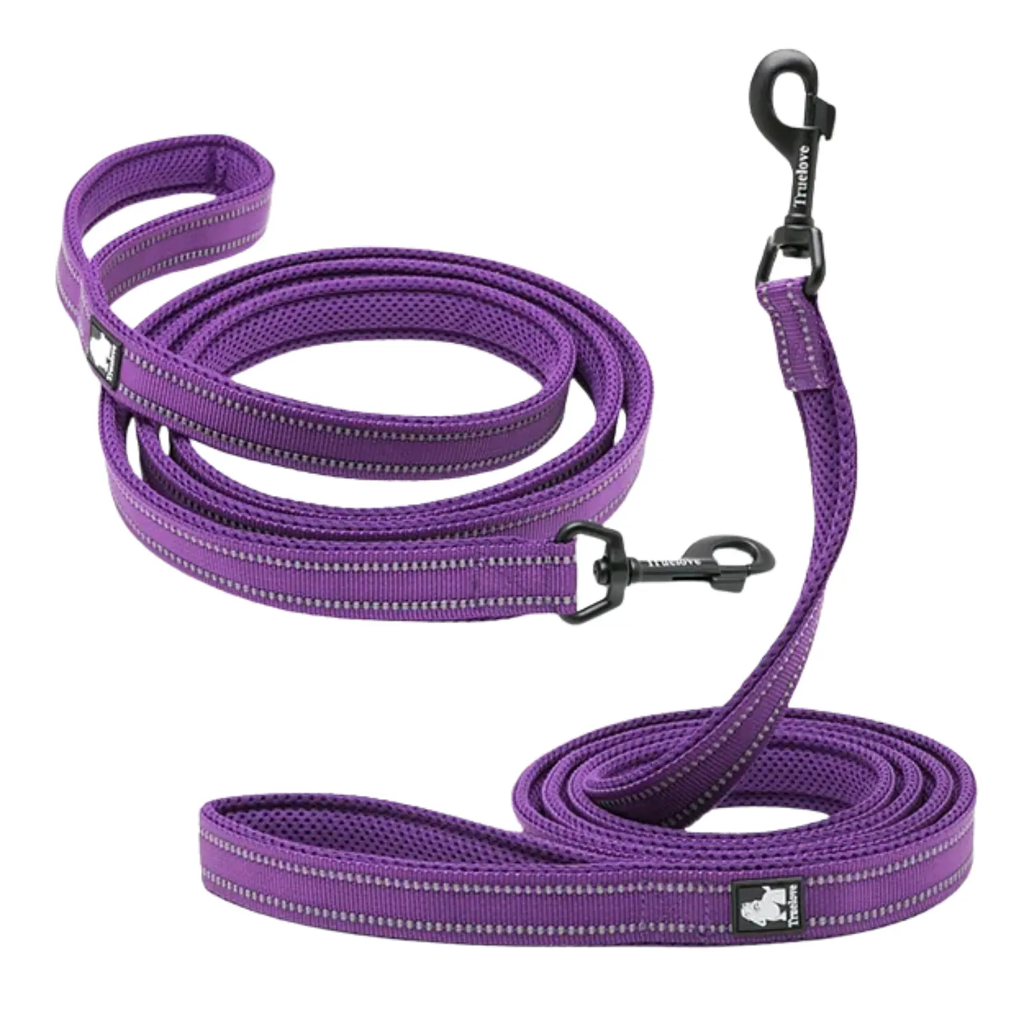 Correa Truelove Nylon Reflectiva Morado 110cm M 3