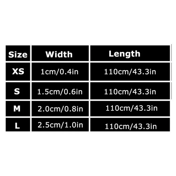 Correa Truelove Nylon Reflectiva Negro 110cm S 2