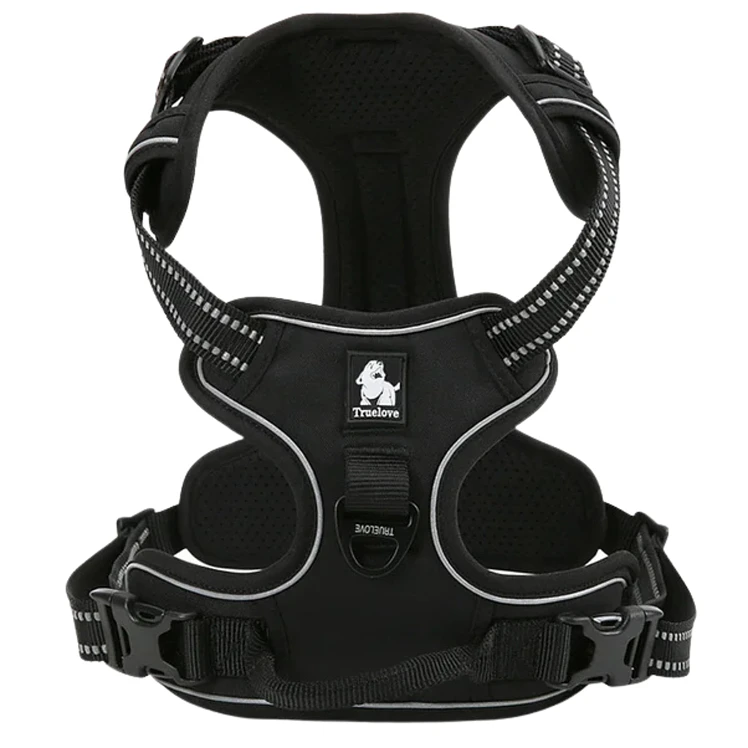 Arnés Truelove Perros Ajustable Reflectivo Negro L 4