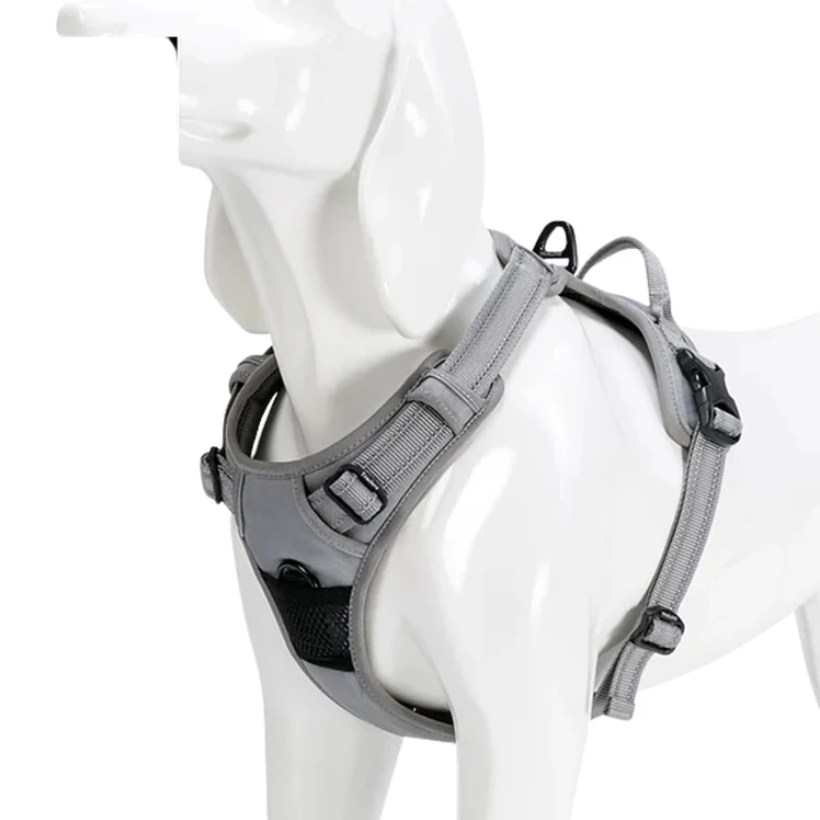Arnés Truelove Perros Ajustable Reflectivo Gris L 6