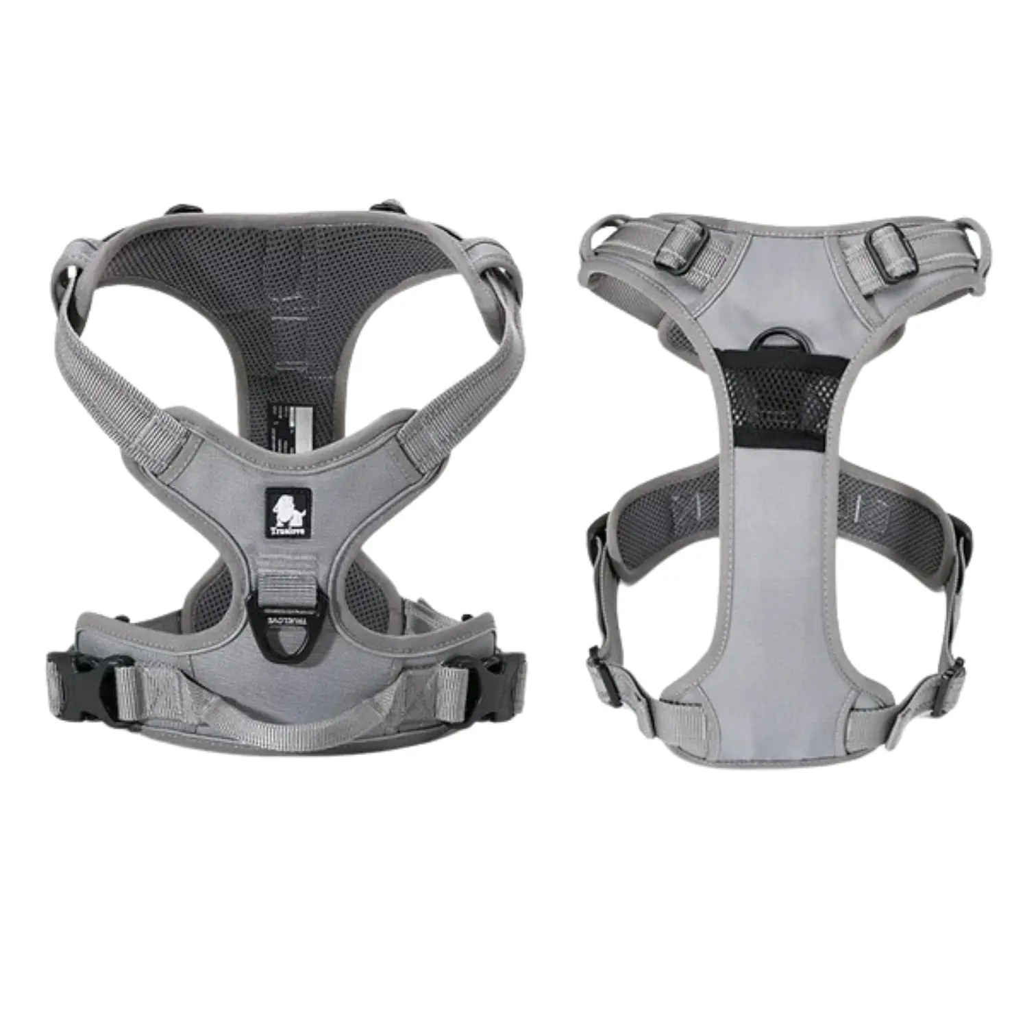 Arnés Truelove Perros Ajustable Reflectivo Gris S 4