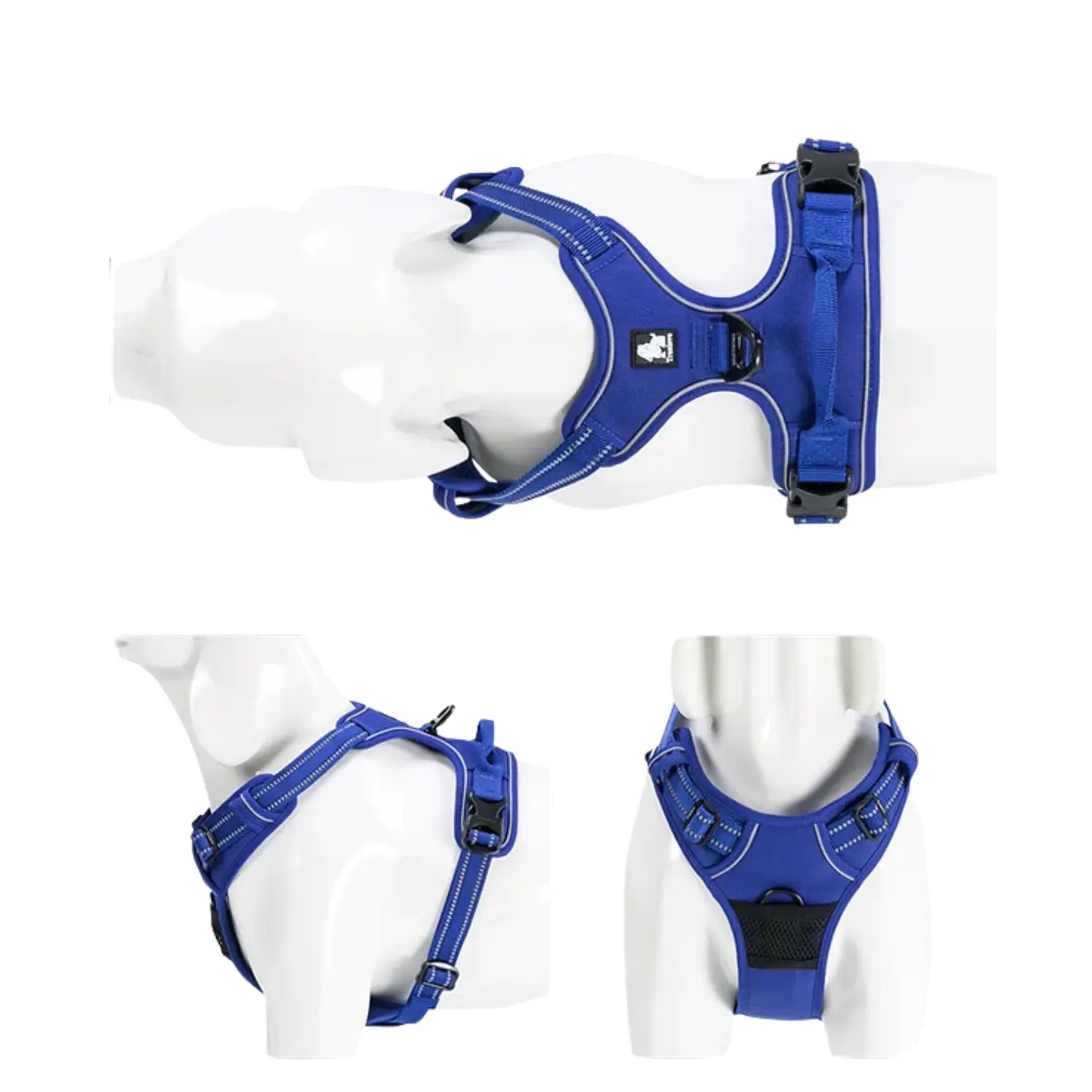 Arnés Truelove Perros Ajustable Reflectivo Azul S 4