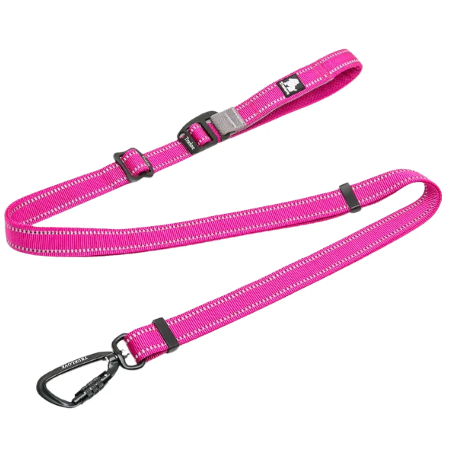 Correa Manos Libres Truelove Reflectiva Fucsia L 3