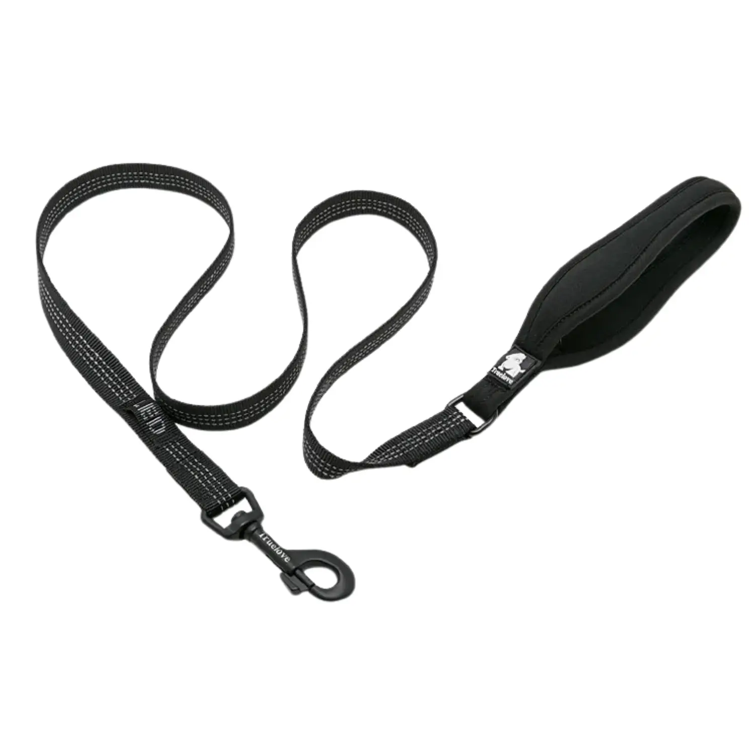 Correa Truelove Nylon Neopreno Reflectiva Negra S 2
