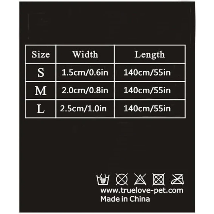 Correa Truelove Nylon Neopreno Reflectiva Negra S 6