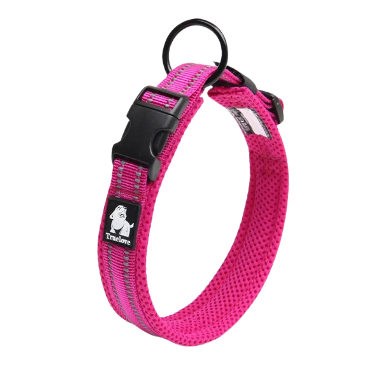 Truelove Collar Perros Acolchado Reflectivo Fucsia XL 2