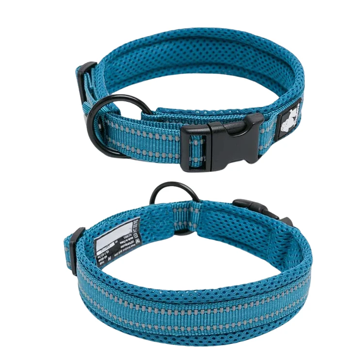 Truelove Collar Perros Acolchado Reflectivo Azul L 3