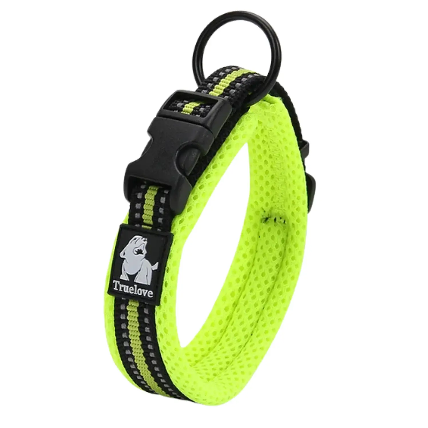 Truelove Collar Perros Acolchado Reflectivo Neon XL 2