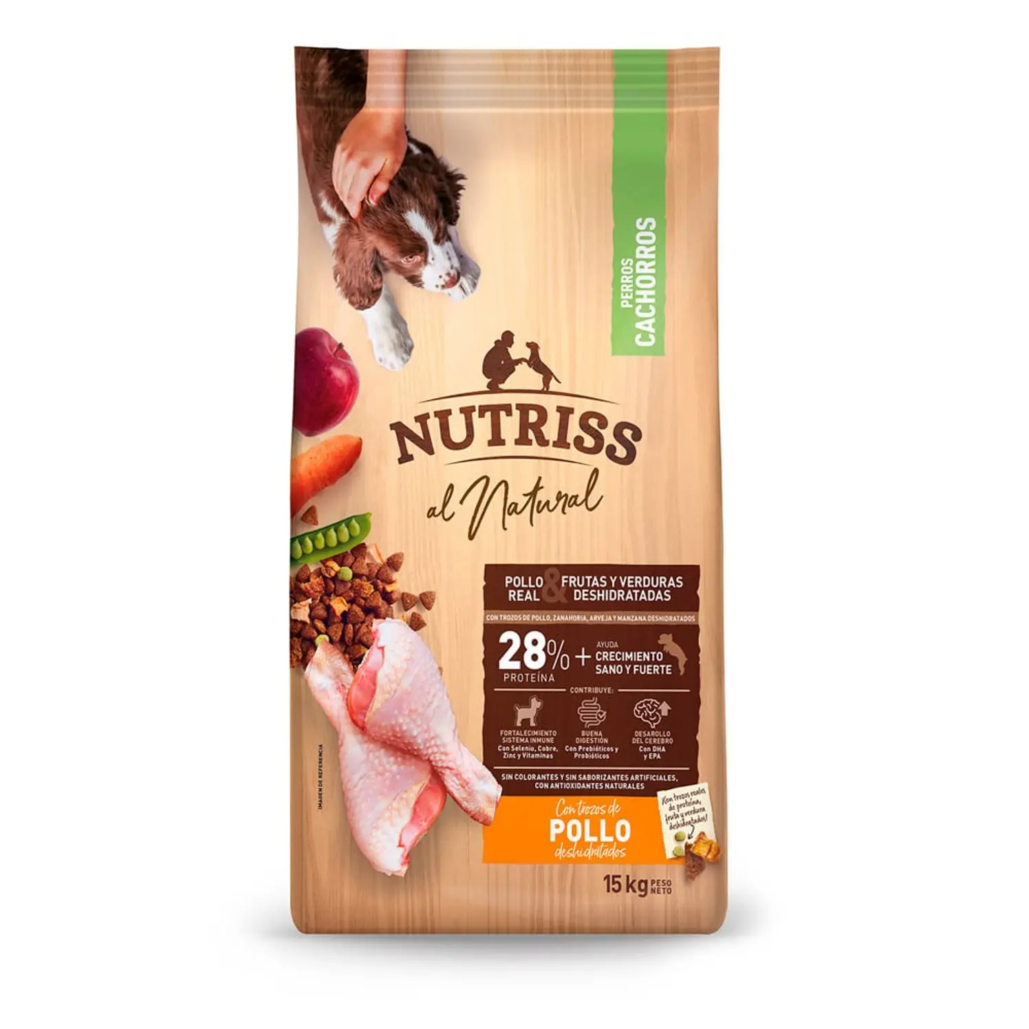 Nutriss Natural Perros Cachorros Pollo 1 kg
