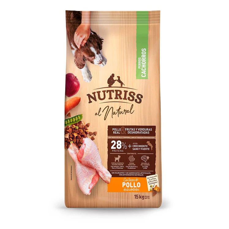 Nutriss Natural Perros Cachorros Pollo 1 kg
