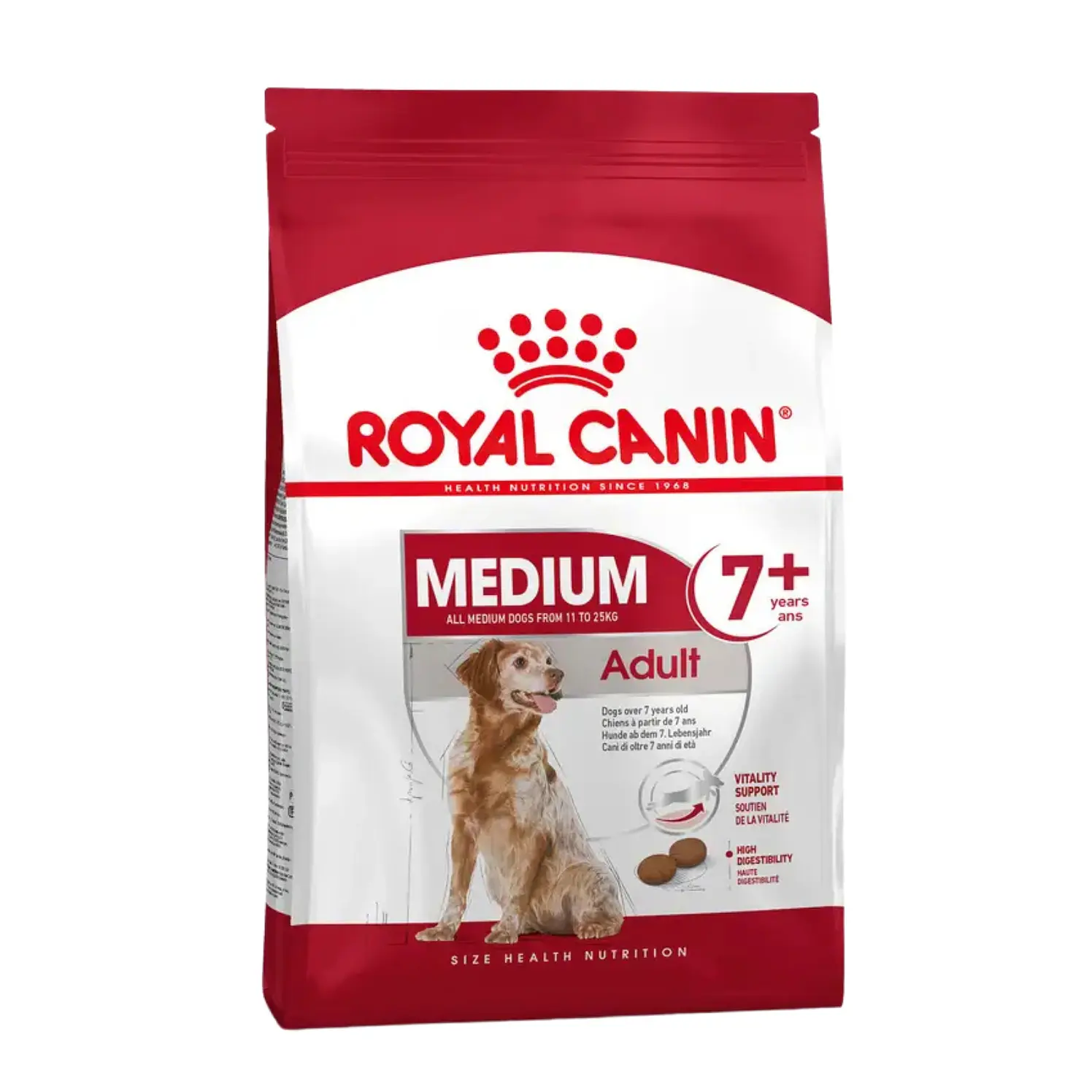 Royal Canin Perro Medium Adulto 7+ 4Kg