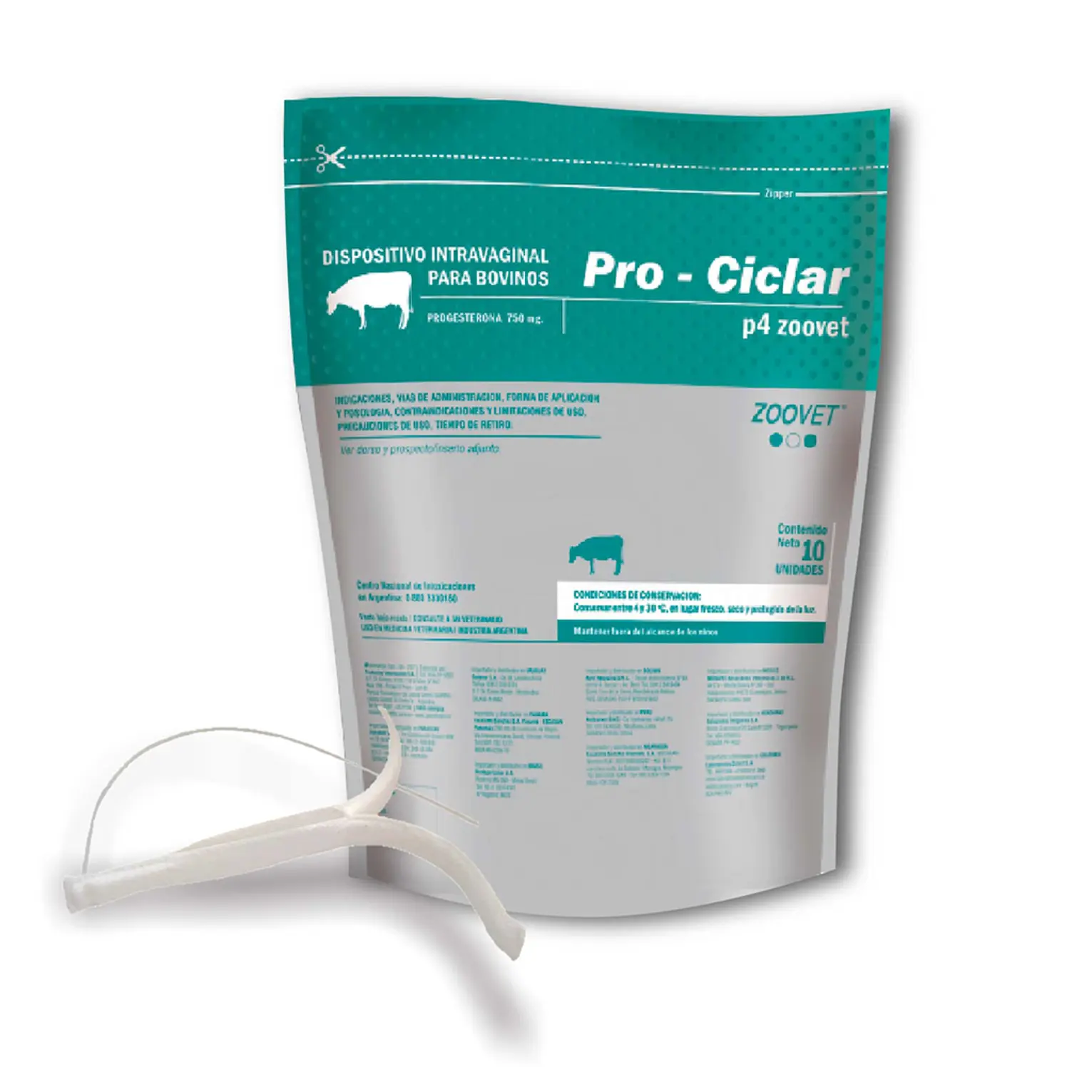Pro Ciclar Dispositivos x 10 Unds Colvet