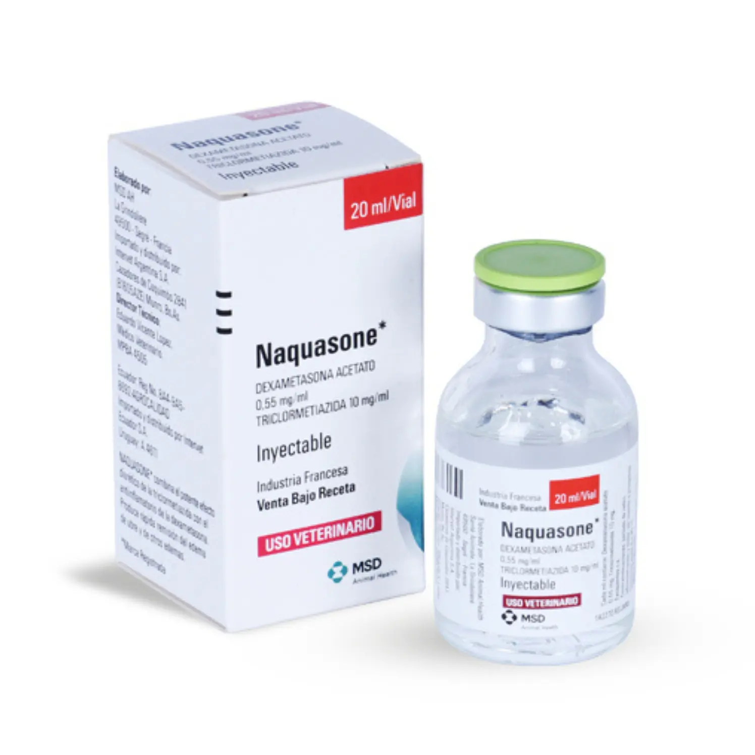 Naquasone Sol x20Ml Schering